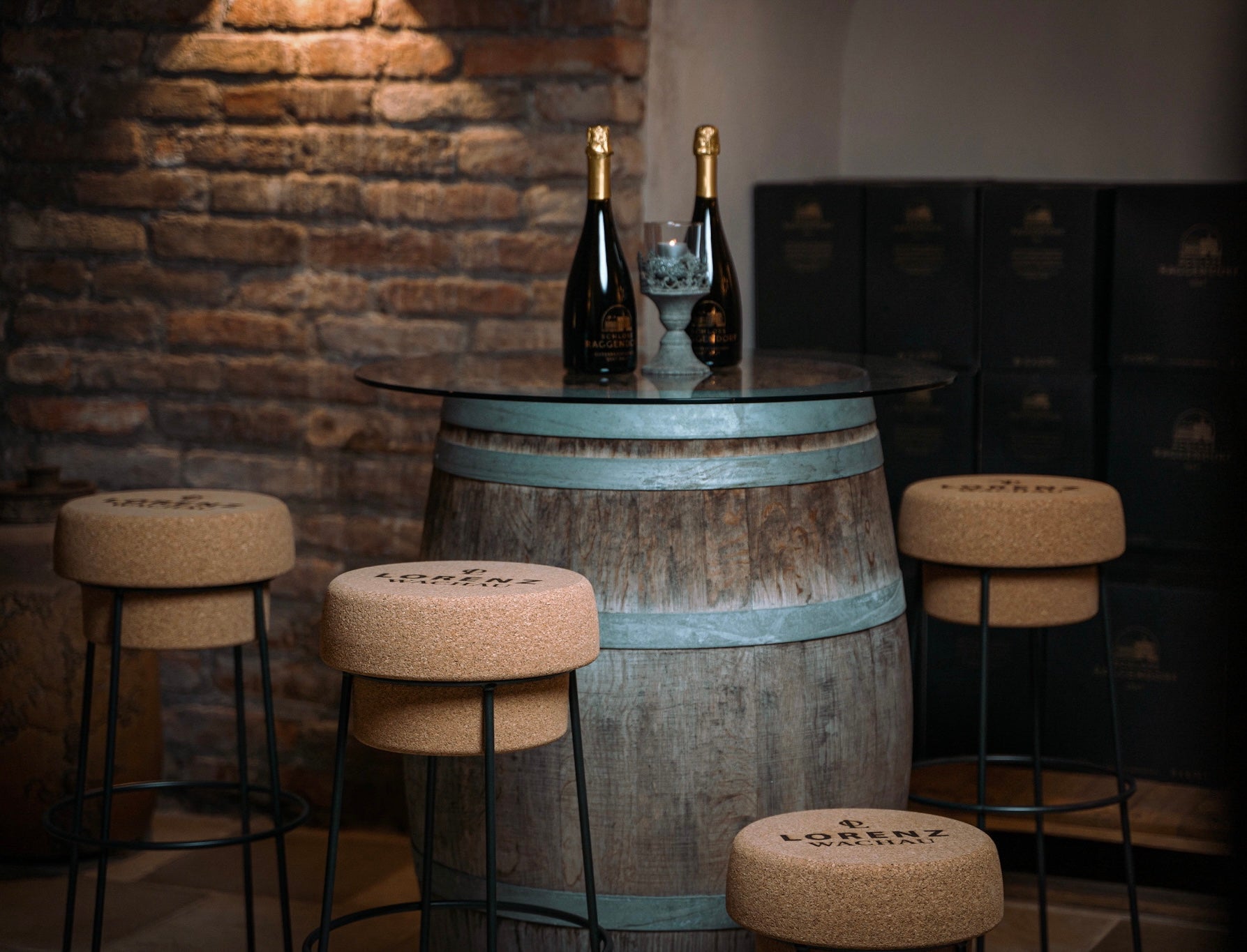 KORK Barhocker/Hocker - DOMITALIA